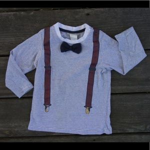 H&M bow tie t-shirt! 12-18months